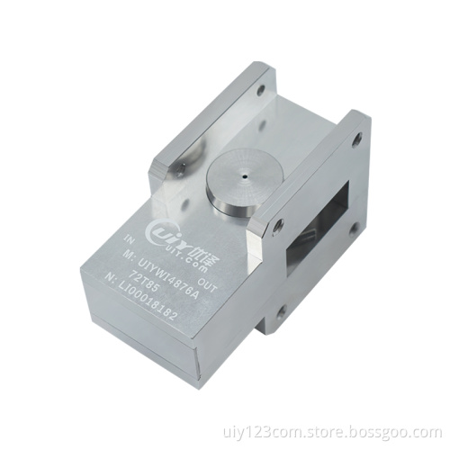 High Isolation 20dB C Band 7.2 to 8.5GHz RF Waveguide Isolators WR112 BJ84